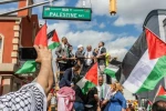 إطلاق اسم فلسطين على الشارع الرئيسي في مدينة باترسون بولاية نيوجرسي الأمريكية 2