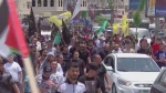 Thousands of Palestinians attend funeral of teenager killed by Israeli forces