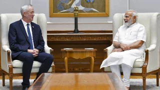 Activists dub Gantz's India visit 'shameless', resent growing military ties with Israel