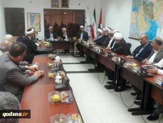 دیدار تعدادی از رهبران گروه های مقاومت فلسطینی و لبنانی در تهران