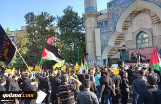 Iranians stage demonstration in Tehran to support Palestinians, condemn Israel’s aggression on Gaza