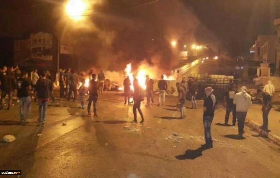 مواجهات مع الاحتلال في حوسان غرب بيت لحم 2