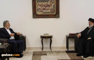 زياد النخالة يلتقي السيد نصر الله ويستعرضا نتائج معركة "وحدة الساحات"