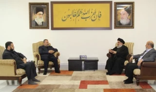 در بیروت صورت گرفت:

دیدار هیئت حماس با سید حسن نصرالله
