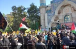 تجمع ضد صهیونیستی مردم عاشورایی تهران در میدان فلسطین 8
