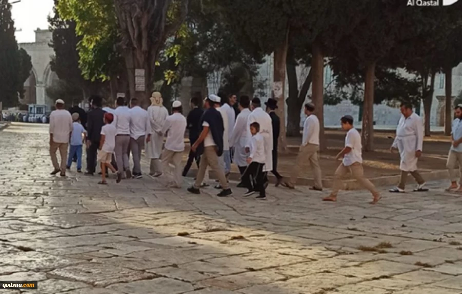 في اليوم الثاني لما يسمي "بعيد العرش"

اقتحامات كبيرة لباحات المسجد الأقصى بعد دعوات لتنفيذ أكبر اقتحام اليوم منذ الـ67 2
