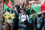 تجمع حامیان فلسطین در میدان تایمز نیویورک 3