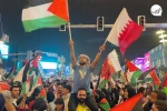 اهتزاز پرچم فلسطین در رقابت های جام جهانی قطر 3
