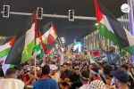 اهتزاز پرچم فلسطین در رقابت های جام جهانی قطر 5
