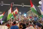 اهتزاز پرچم فلسطین در رقابت های جام جهانی قطر از سوی هواداران فوتبال