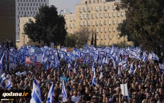 Massive rallies held against Israeli prime minister's 'judicial reforms' for 8th straight week