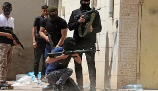 In response to Zionists’ crimes:

Forces of the Jenin Brigades target a settlement