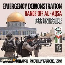 Palestine supporters in Manchester to hold emergency demonstration over attack on Al-Aqsa