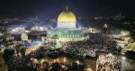 حضور باشکوه 280 هزار فلسطینی در نماز تراویح مسجد الاقصی  2