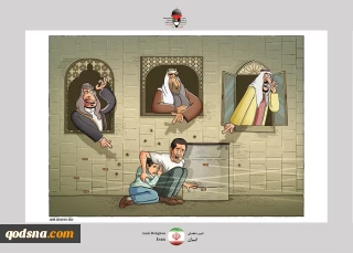 آثار برگزیده جشنواره بین المللی کاریکاتور روز جهانی قدس 1402
