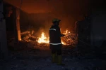 آثار العدوان الإسرائيلي على قطاع غزة فجر اليوم 5