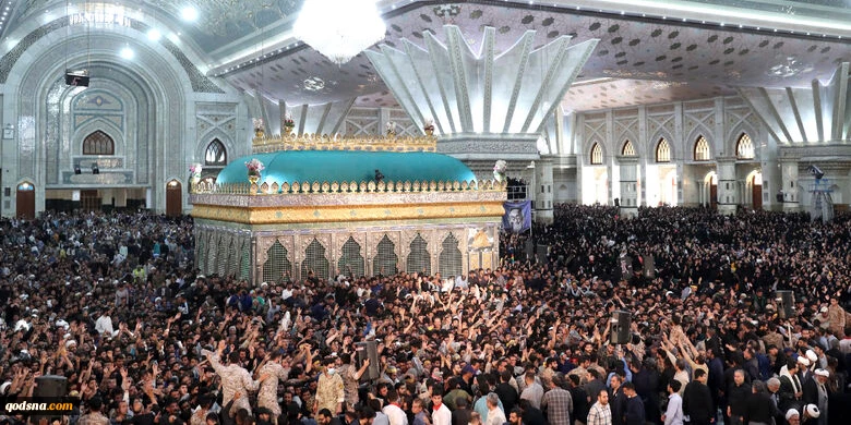 مراسم احياء الذكرى السنوية الـ34 لرحيل الإمام الخميني 3