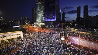 Thousands demonstrate for 23rd straight week against Israeli extremist cabinet’s ‘overhaul plan’
