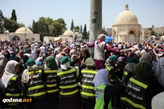 درخواست زنان نگهبان مسجد الاقصی از فلسطینیان برای حفاظت از این مسجد