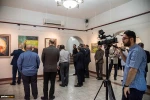 مندوب حركة الجهاد الإسلامي لدي طهران يزور معرض "رسم المقاومة" في متحف فلسطين للفنون المعاصرة 2