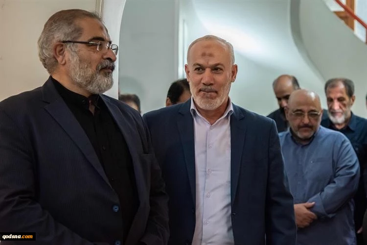 مندوب حركة الجهاد الإسلامي لدي طهران يزور معرض "رسم المقاومة" في متحف فلسطين للفنون المعاصرة 2