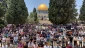 نماز جمعه باشکوه مسجدالاقصی با حضور 45 هزار فلسطینی