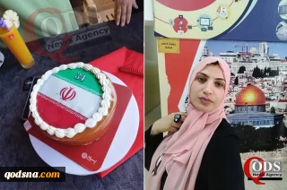 علاقه قلبی یک خبرنگار فلسطینی به جمهوری اسلامی ایران؛

عکس پرچم ایران روی کیک تولد 34 سالگی