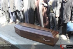 مراسم خاکسپاری صلاح الزواوی در بهشت زهرا 9