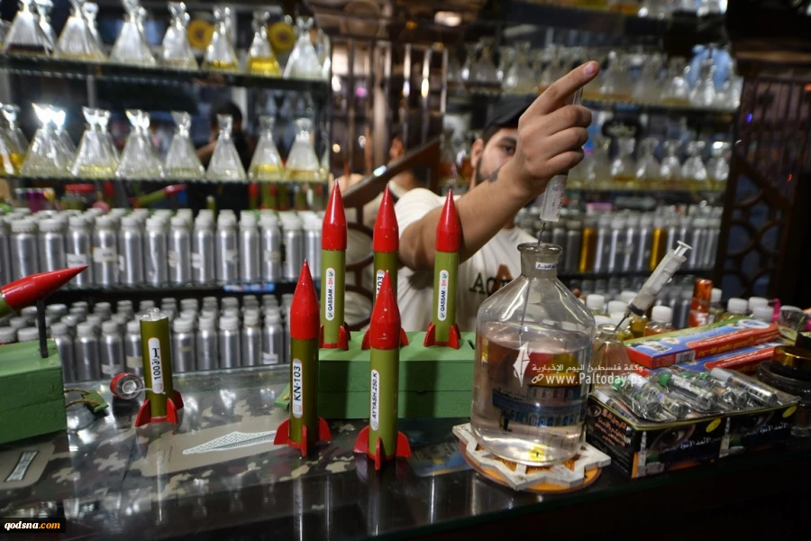 عطر برائحة صواريخ المقاومة في غزة 12