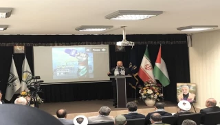 خلال كلمته في حفل تأبين شهداء الواجب من الصحفيين الفلسطينيين

مندوب حماس في طهران: أميركا تقود حملة لتشويه وتحريف الحقائق في فلسطين