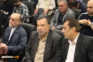 گزارش تصویری از مراسم یادواره شهدای خبرنگار فلسطینی در جنگ غزه (منادیان الاقصی)  2