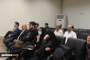 گزارش تصویری از مراسم یادواره شهدای خبرنگار فلسطینی در جنگ غزه (منادیان الاقصی)  2
