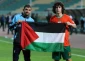 اقدام جالب عراقی‌های لیگ فوتبال ایران به یاد فلسطین