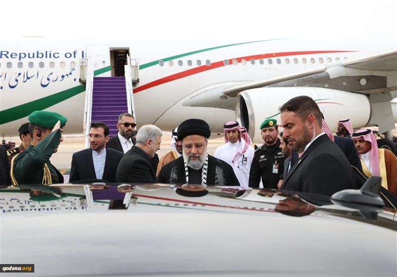 الرئيس الايراني يصل الى السعودية  2