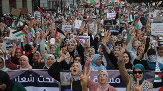 تواصل المظاهرات في مدن مغربية تنديدا بالجرائم الصهيونية في غزة
