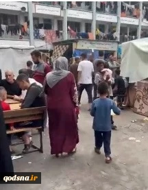 گزارش خبرنگار قدسنا از غزه
کمبود مکان برای اسکان آوارگان