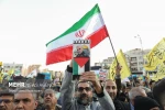 تجمع حاشد في طهران دعما لغزة وتنديداً بجرائم الاحتلال الصهيوني 5