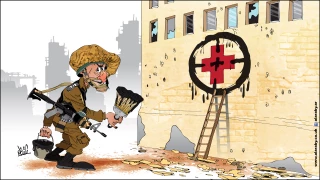 بیمارستان ها سیبل اشغالگران اسرائیلی در غزه!