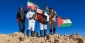 صعود تیم کوهنوردی نیروی زمینی سپاه به بام گیلان و حمایت از فلسطین