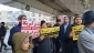 Iranians took to the streets to support Palestinians