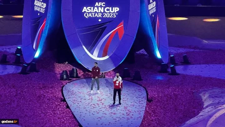 كأس آسيا 2023.. قائد منتخب فلسطين يُلقي قسم البطولة بملعب لوسيل في قطر 2