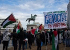 همبستگی جهانی با فلسطین | تجمع حامیان فلسطین در واشنگتن به نشانه همبستگی با غزه و درخواست توقف جنگ 
 2