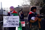 همبستگی جهانی با فلسطین | تجمع حامیان فلسطین در واشنگتن به نشانه همبستگی با غزه و درخواست توقف جنگ 
 2