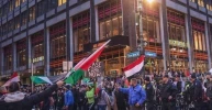 بازداشت شرکت‌کنندگان در تظاهرات ضد صهیونیستی در نیویورک 4