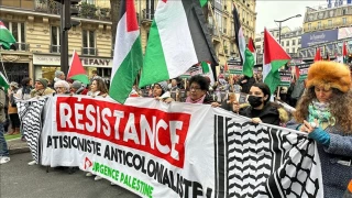 تظاهرات در پاریس برای پایان جنگ در غزه