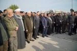 مراسم تشییع پیکر شهدای  بمباران آمریکایی ها در القائم با حضور رئیس بسیج مردمی عراق فالح الفیاض و فرماندهان بسیج و عملای اهل سنت و شیعی
 5