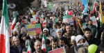 بدء مسيرات ذكرى الـ45 لانتصار الثورة الاسلامية في أرجاء ايران 2