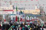 بدء مسيرات ذكرى الـ45 لانتصار الثورة الاسلامية في أرجاء ايران 2