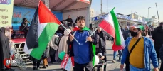 فلسطین در جای جای راهپیمایی پر شکوه یوم الله 22 بهمن 12