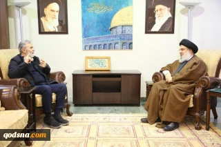 دیدار سید حسن نصرالله با زیاد النخاله